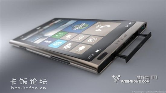 更薄更华丽 诺基亚Lumia 1001概念机曝光_资讯