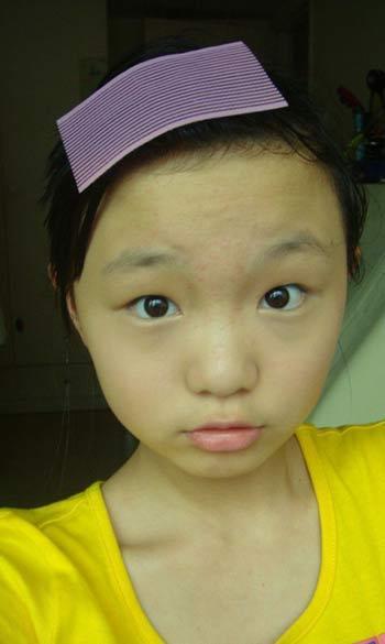 12岁女孩 化妆 化妆照 雷人组图