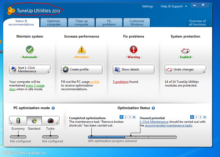 tuneup utilities