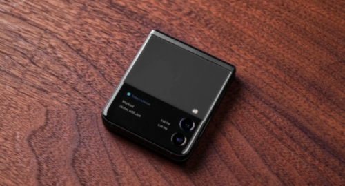 约6500元三星galaxyzflip35g折叠屏手机正式发布6719英寸屏幕120